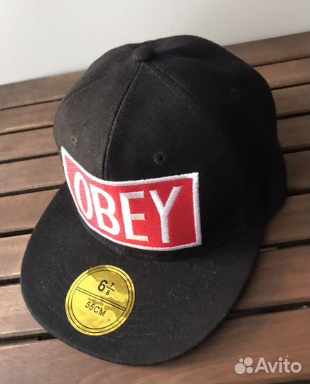 Кепка Бейсболка OBeY Новая с прямым козырьком