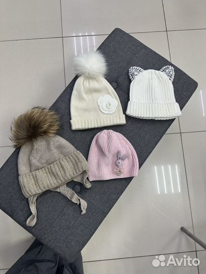 Шапка для девочки Monalisa