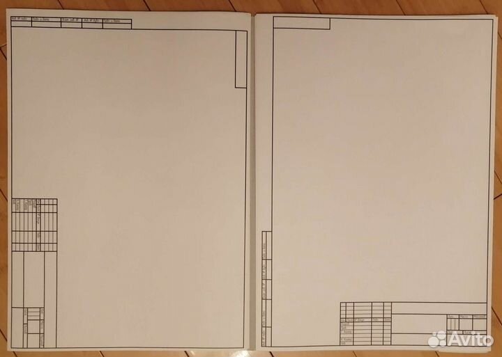 Бумага для черчения А3 и блоки на кольцах