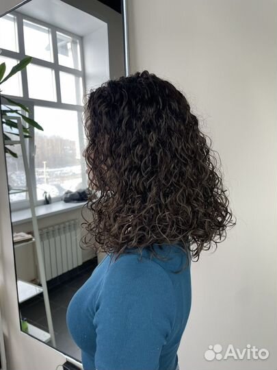 Химическая завивка /прикорневой объем/ окудрение