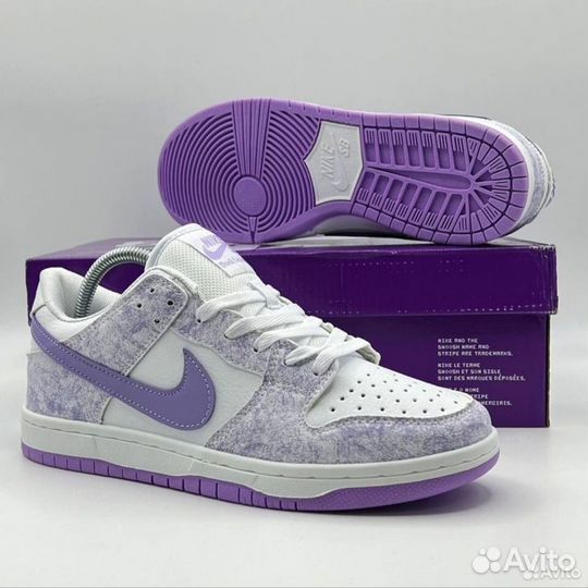 Кроссовки Nike Dunk Low Purple Pulse