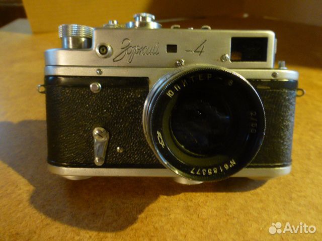 Фотоаппарат Зоркий-4 с объективом Юпитер-8