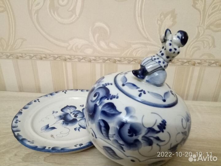 Масленка Гжель - 