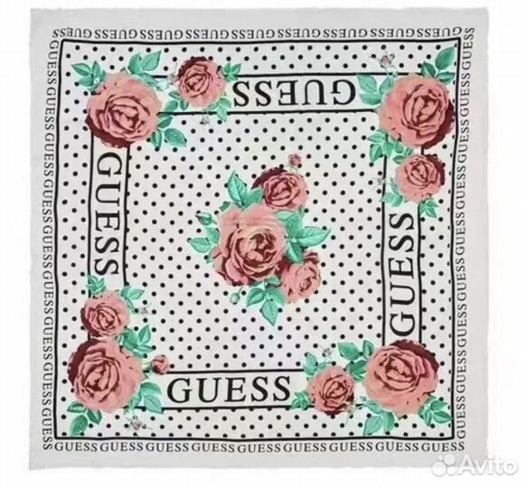 Платок guess оригинал шарф палантин