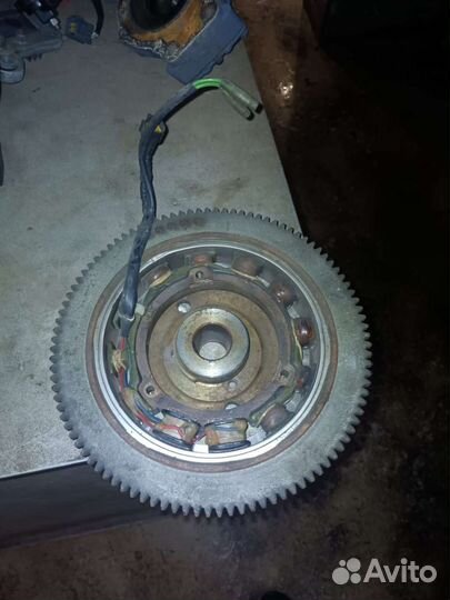 Мотор Yamaha 85 на запчасти