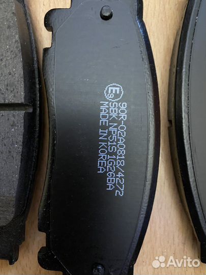 Тормозные колодки Lexus nx200