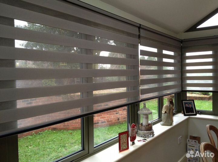 Рулонные шторы день, ночь