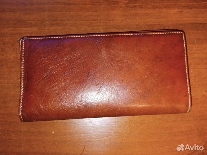 Кошелек мужской кожаный