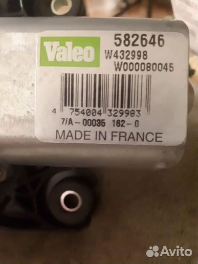 Мотор заднего стеклоочистителя Nissan