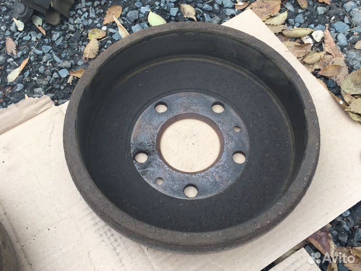 Задние барабаны duster