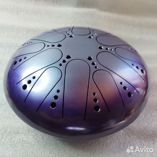 Новый глюкофон 30 см. 12 нот 440гц