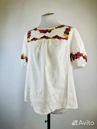 Блузка Boden 100% лён M США