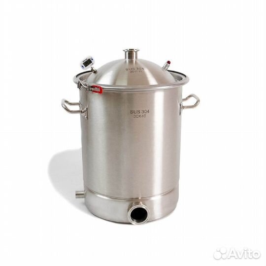 Перегонный куб с купольной крышкой 28 л