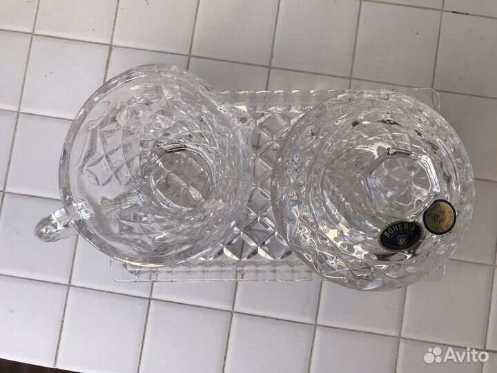 Хрусталь Чехия Bohemia чайный