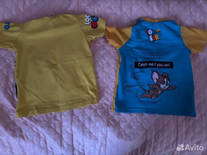 Футболки на мальчика 92