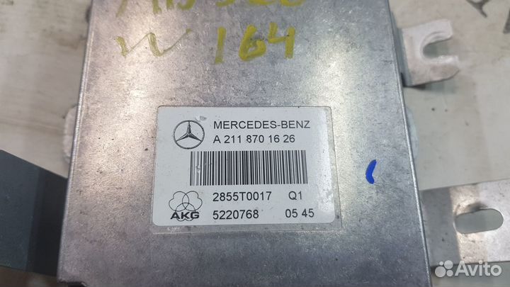 Блок управления телефоном Mercedes A2118701626