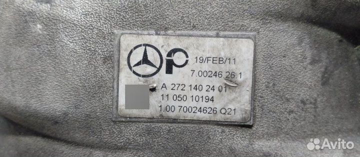 Коллектор впускной Mercedes Ml W164 M272.967