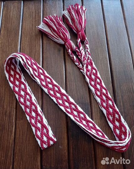 Тканный пояс 