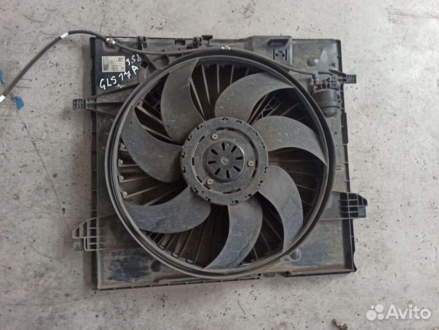 Вентилятор радиатора Mercedes GLS/GLE X166