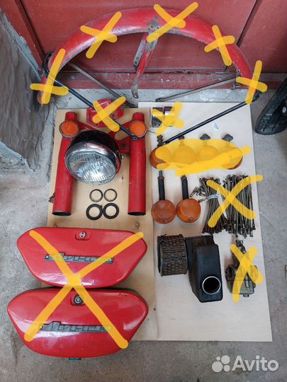 Запчасти на мотоцикл Минск