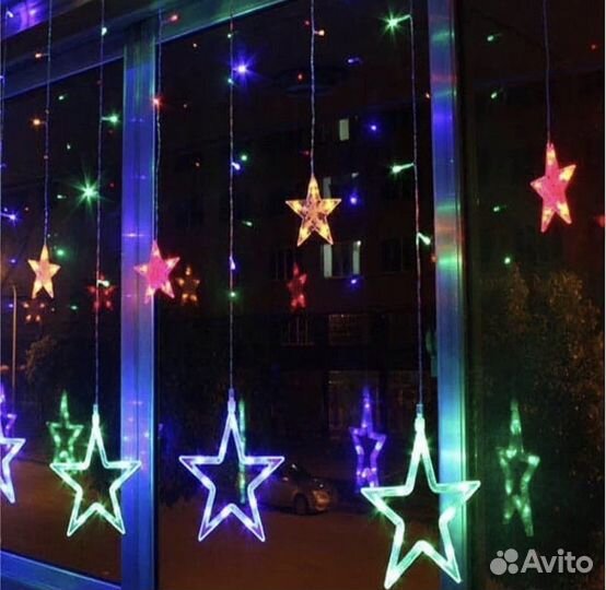 Гирлянды звезды