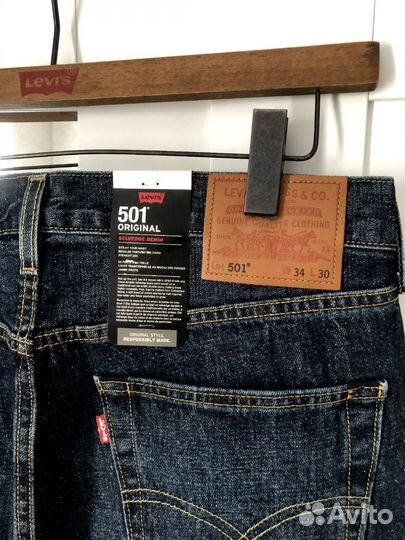 Джинсы Levis 501 Premium Selvedge