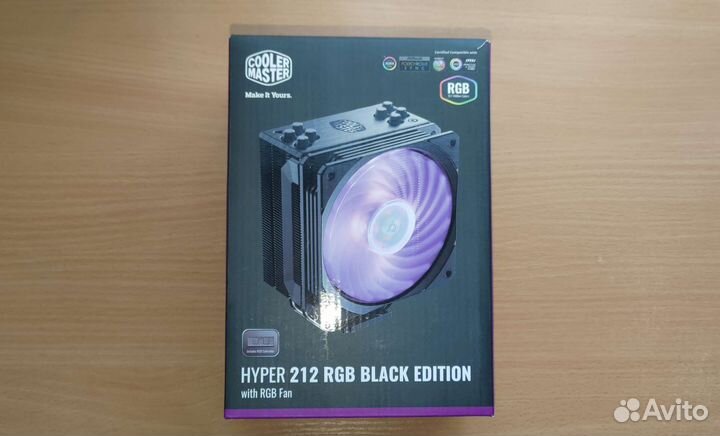 Кулер для процессора cooler master hyper 212rgb