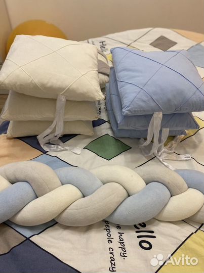 Бортики в детскую кроватку бу