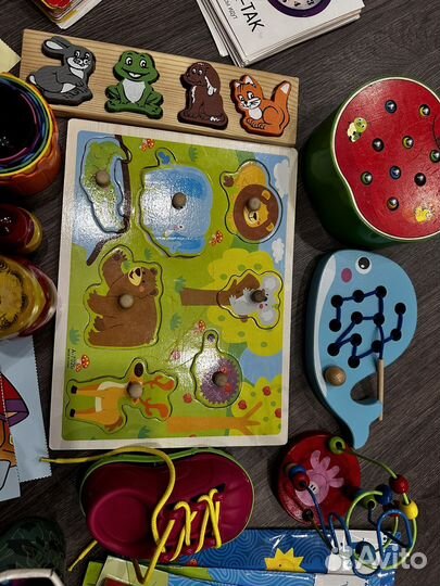 Развивающие игрушки пакетом