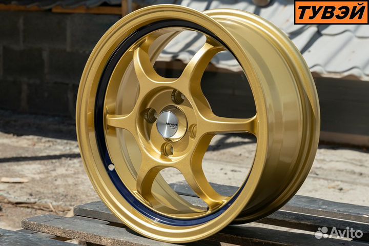 R15 Advan Racing style 6.5j ET38 4*100 (T065)