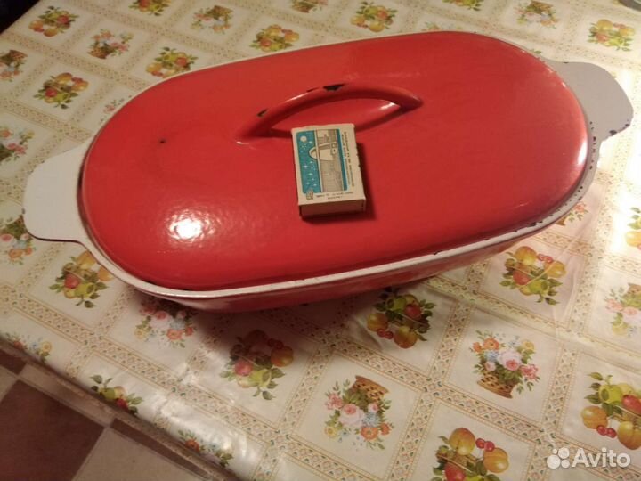 Гусятница чугунная СССР