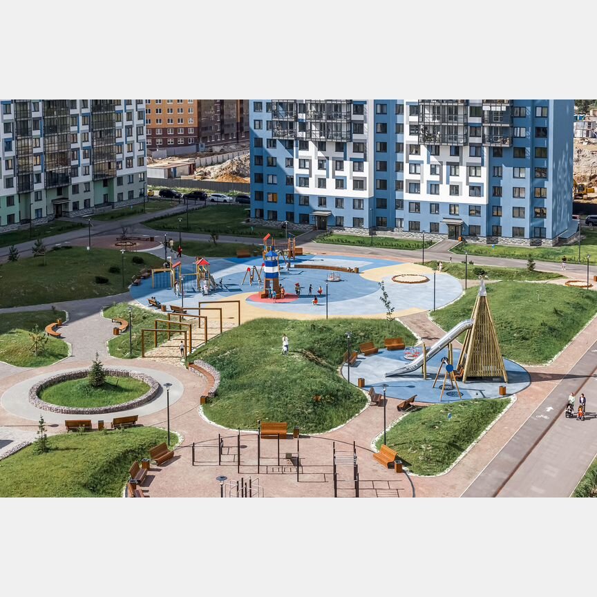 2-к. квартира, 55,4 м², 2/15 эт.