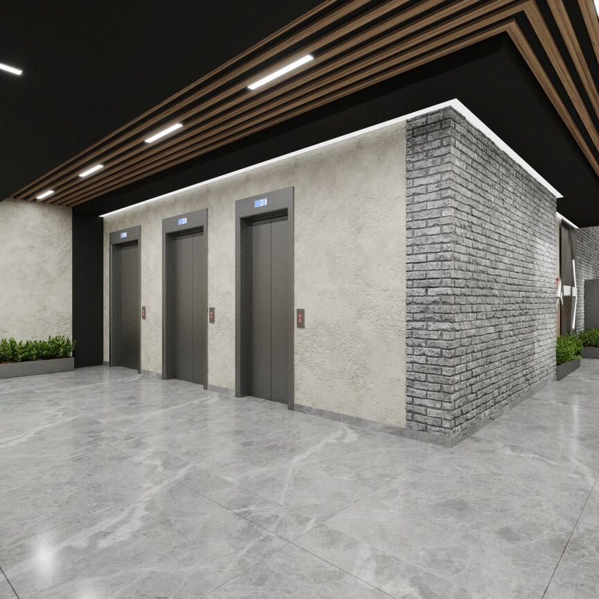 2-к. квартира, 58,2 м², 6/25 эт.