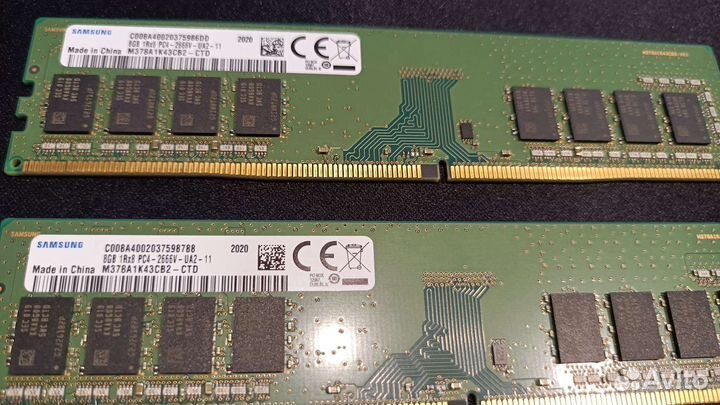 Ddr4 Samsung 16gb (2x8)