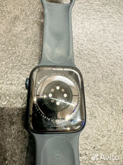 Часы apple watch series 9 45mm (темная ночь)