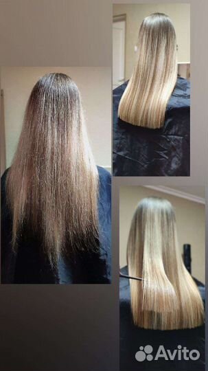 Кератин ботокс волос