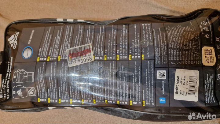 Новые Боксерские перчатки 12 oz adidas
