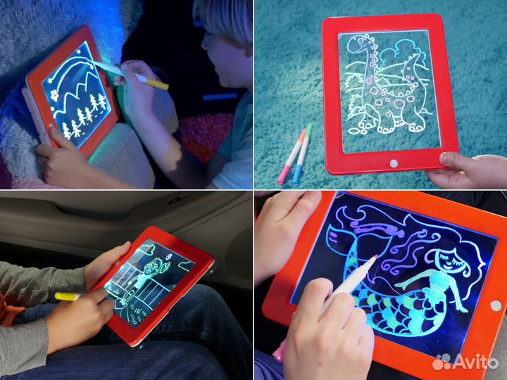 Magic Pad светящийся планшет для рисования