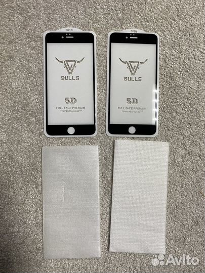 Стекло защитное iPhone 6/7/8 plus