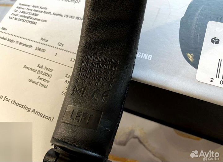 Marshall major 4/IV оригинальное качество