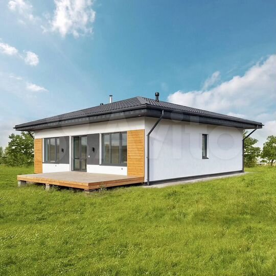 Дом 115 м² на участке 6 сот.