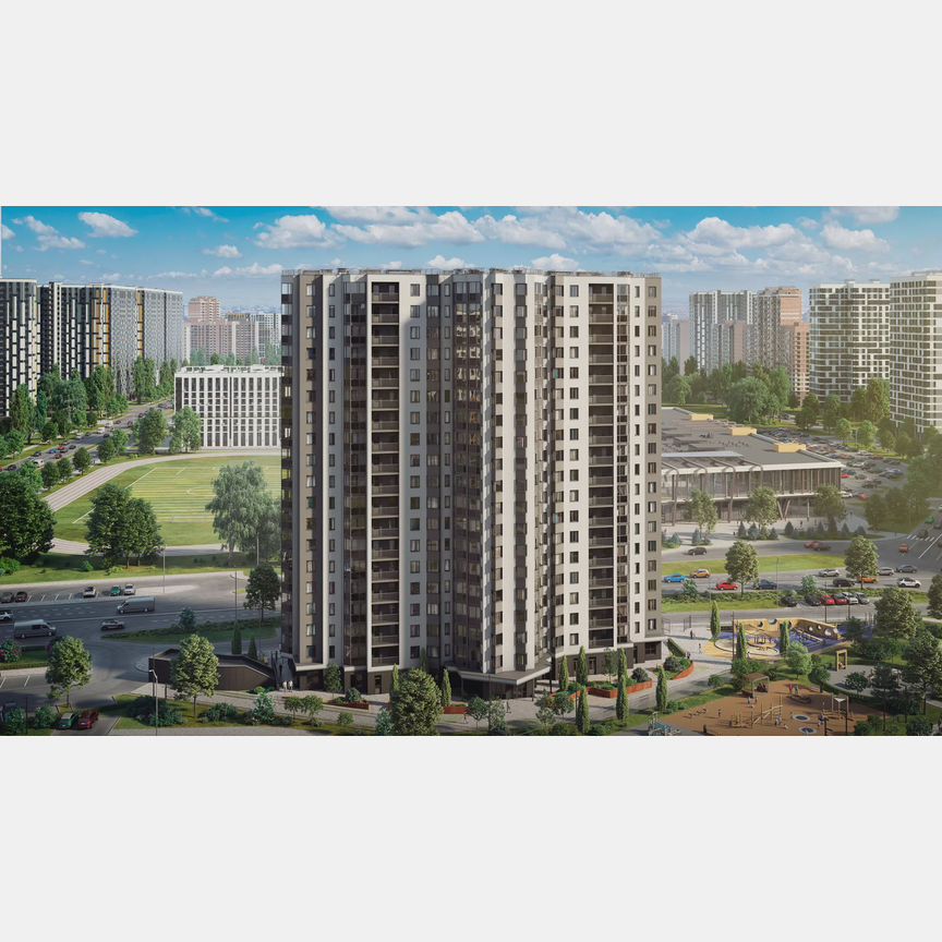2-к. квартира, 50,8 м², 19/19 эт.