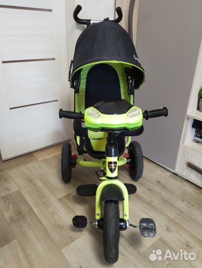 Трехколесный велосипед коляска