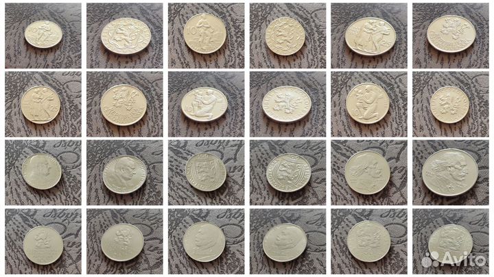 Серебряные монеты разных стран (2)