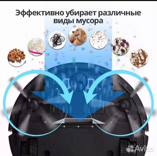 Робот пылесос моющий Midea VCR03