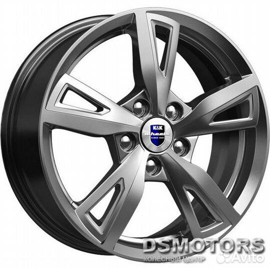 Диски Фишт 6.5/16 5x108 ET50 d63.35 дарк платинум