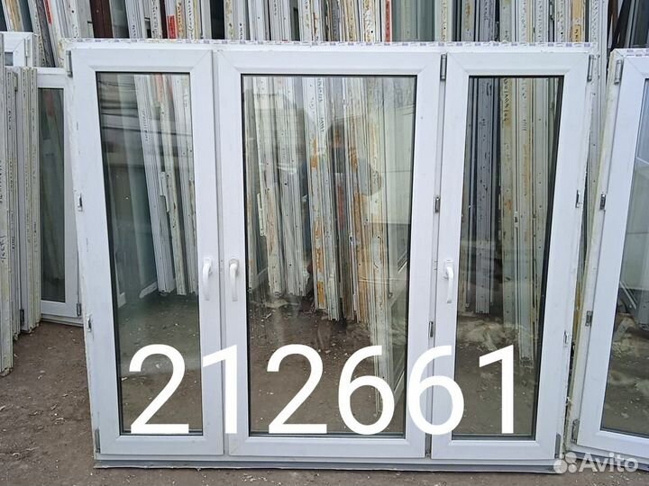 Пластиковые Окна Б/У 1510(в) х 1750(ш)