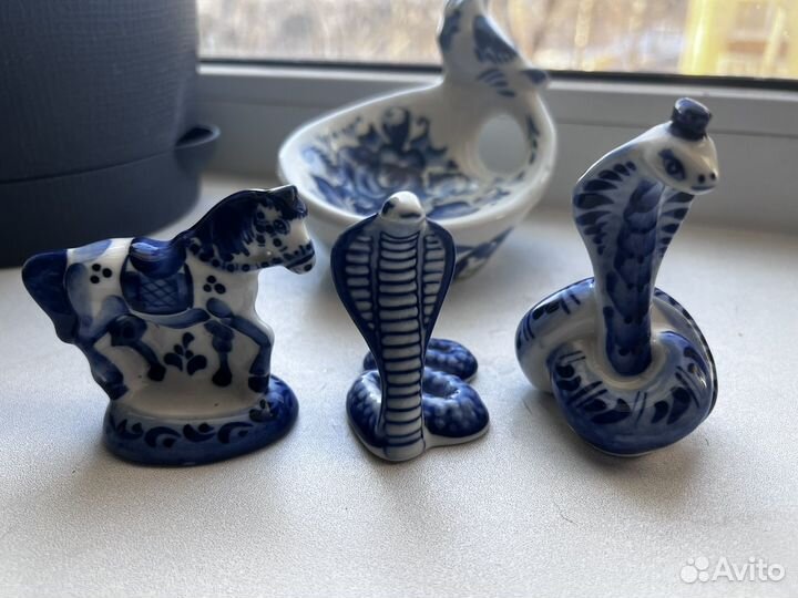 Посуда гжель