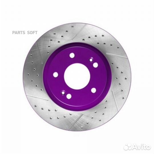 Nibk RN1209dset Диск тормозной перфорированный NiB