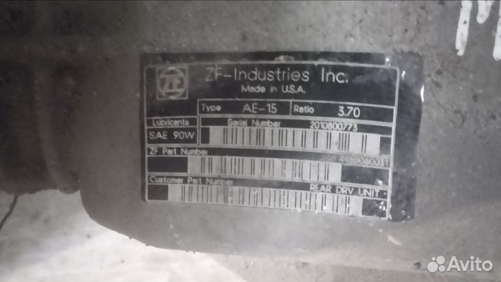 Редуктор заднего моста Mercedes-Benz ML 320 W163